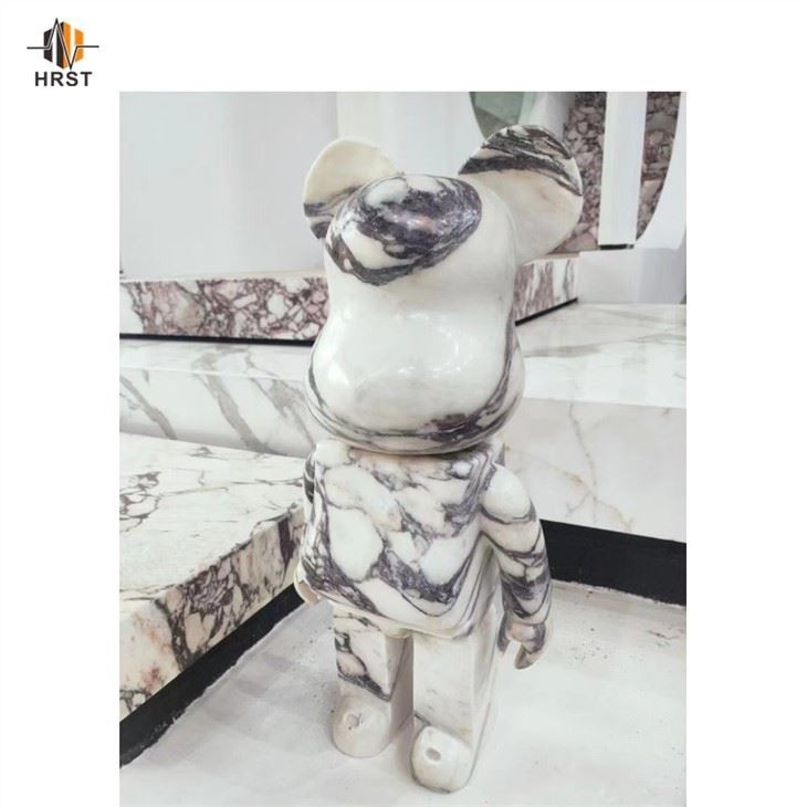 Viola Calacatta Marble  scupture
