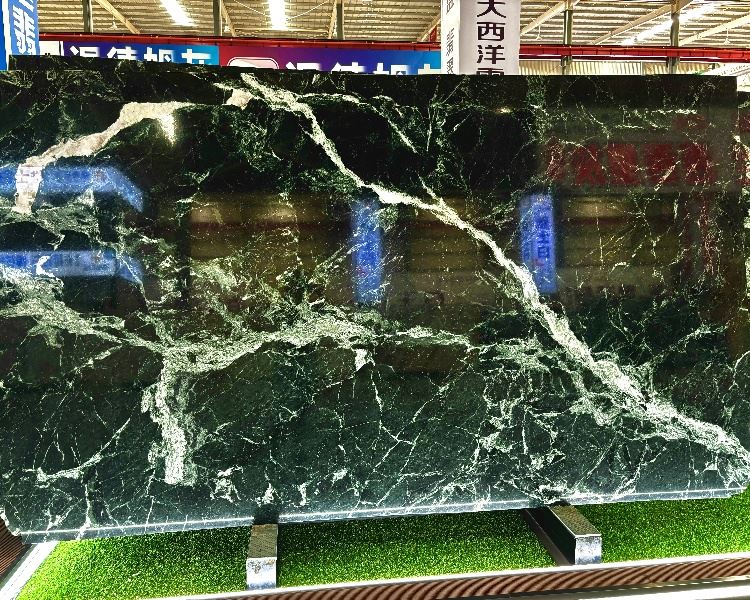 Prada Green Marble Slab